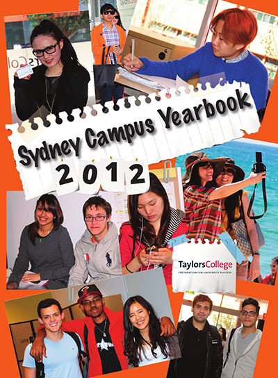 Taylors College Sydney 2012 Yearbook